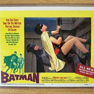 BATMAN & ROBIN - 1966 LOBBY CARD #9 - 11X14 MOVIE POSTER ADAM WEST BURT WARD